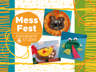 Kidcreate Studio - Mansfield. Mess Fest Weekly Class (18 Months-6 Years)