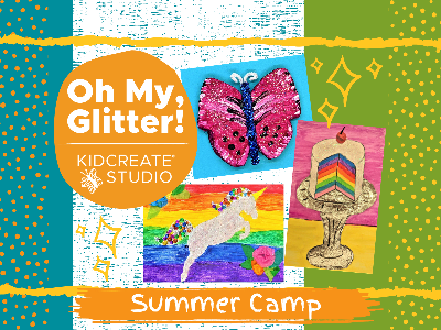 Kidcreate Studio - Johns Creek. Oh My Glitter!- Summer Camp (4-10Y)