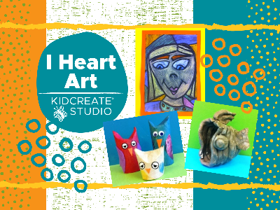 Kidcreate Studio - Broomfield. I Heart Art Weekly Class (5-12 Years)