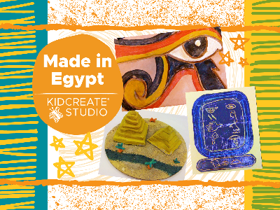 Kidcreate Studio - Ashburn. Made in Egypt Mini-Camp (5-12 Years)