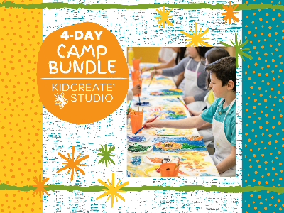 Kidcreate Studio - Bethesda. 4-Day Camp Bundle 7/27-7/30 (3-10 Years)