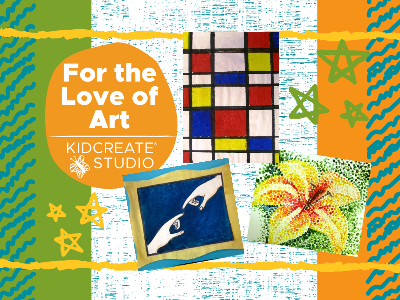 Kidcreate Studio - San Antonio. Homeschool - For the Love of Art Weekly Class (5-12 Years)