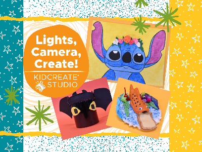Lights, Camera, Create! Weekly Class (5-12y)