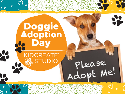 Kidcreate Studio - Eden Prairie. Community Canvas - Doggie Adoption Day (All Ages)