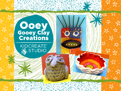 Ooey Gooey Clay Creations Weekly Class (5-9 Years)